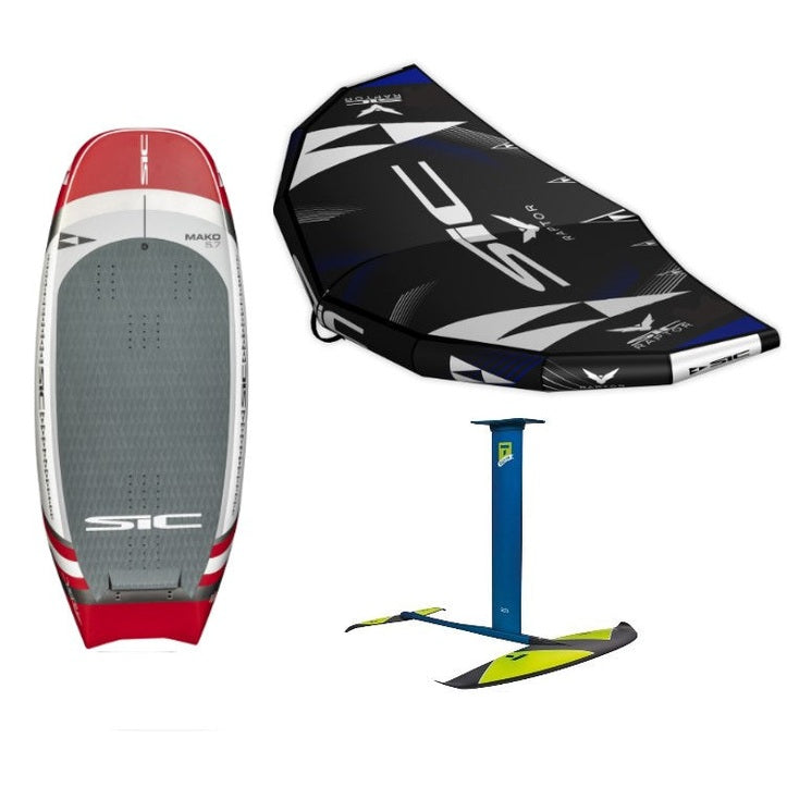 SIC Mako 105L Board + 1600 Foil+ 4m Wing- Wingfoil Package