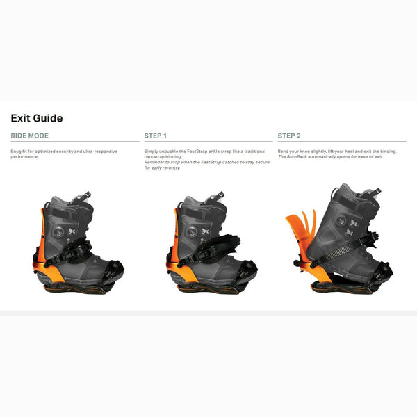 Rome SDS Katana AW FASE Snowboard Bindings