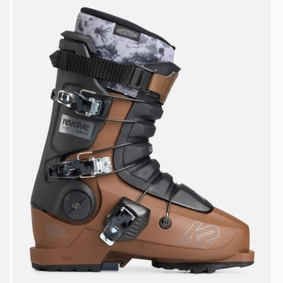 k2 fl3x revolver team ski boots 2023 Revolve 2026 entry Intuition Tongue Liner Color:Spectra Orange 3D Printed Iron Man Cleveland