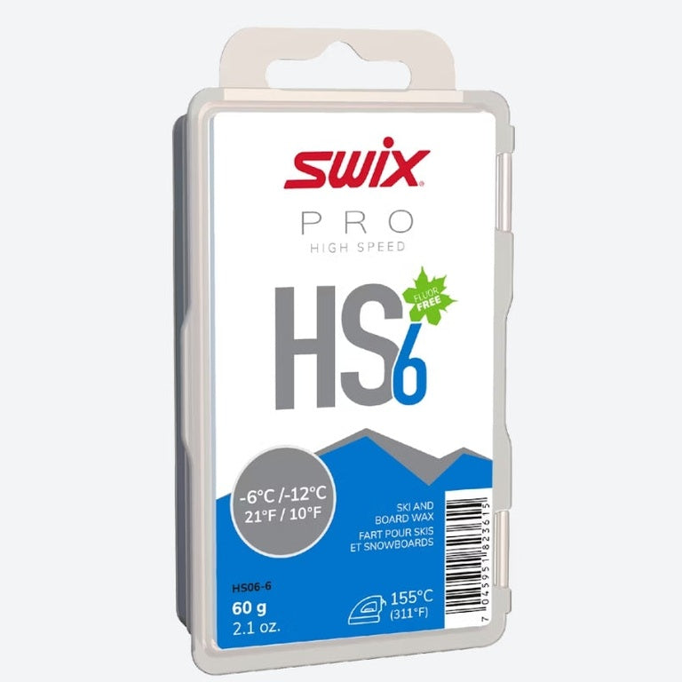 Swix - High Speed (HS) Waxes (5,6,7,8,10) - 60g & 180g
