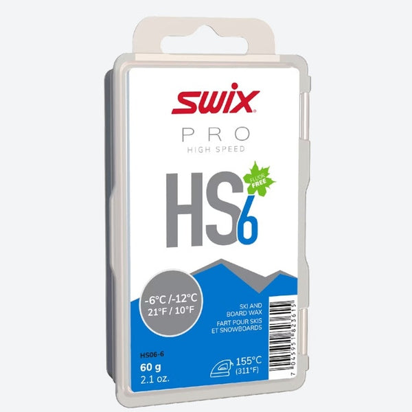 Swix - High Speed (HS) Waxes (5,6,7,8,10) - 60g & 180g