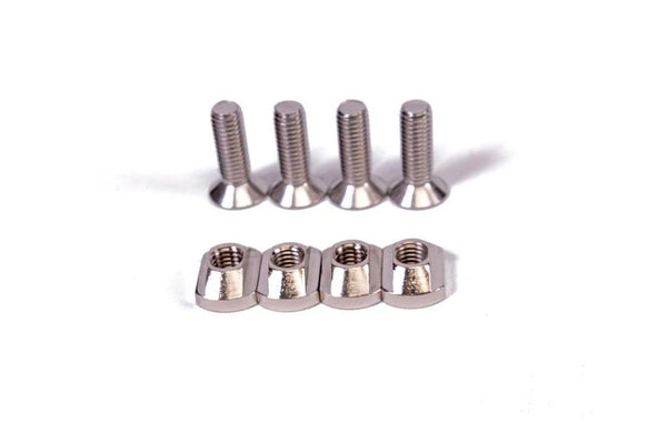 Axis - Stainless Steel Screw and Slider Foil Mount Hardware