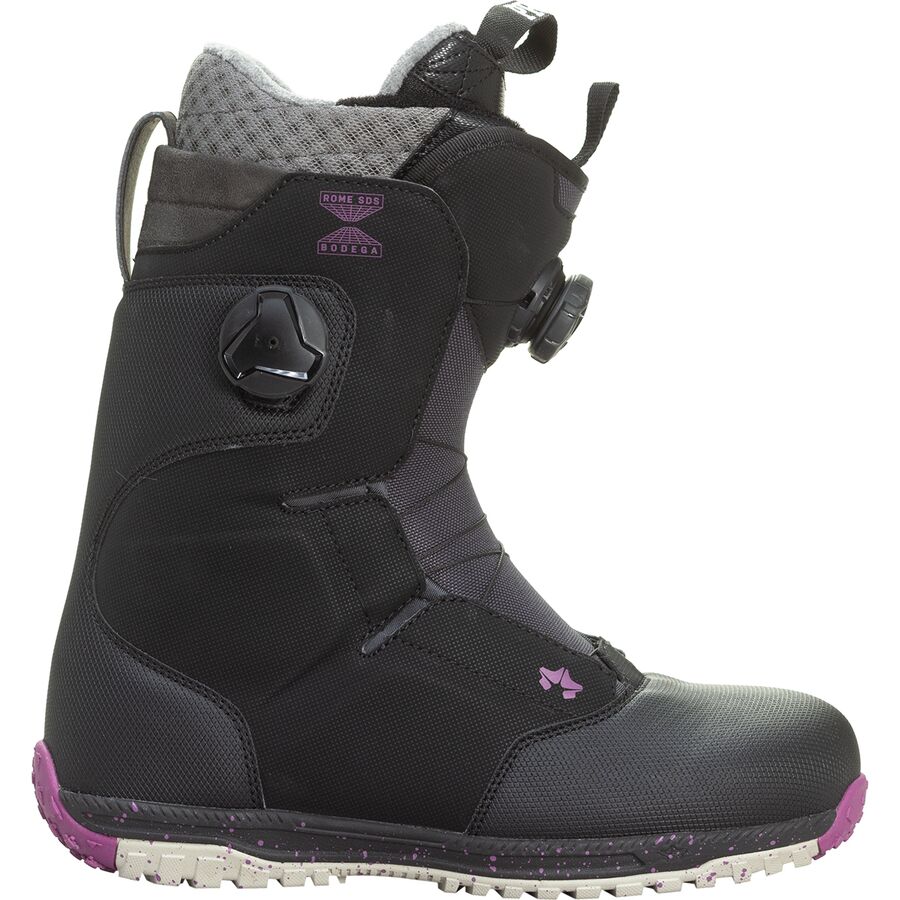Rome Snowboards Bodega BOA Snowboard Boot - Womens – Pure Stoke Rome Snowboards Bodega BOA Snowboard Boot - Womens – Pure Stoke